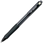 UNIBALL SN100 LAKNOCK RETRACTABLE BALLPOINT PEN 14MM BLACK