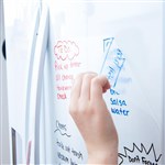 VISIONCHART WHITEBOARD ON A ROLL NONMAGNETIC 1220MM X 1M CLEAR MATTE