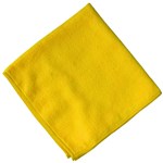 VISIONCHART WHITEBOARD CLEANING CLOTH MICROFIBRE 400 X 400MM YELLOW PACK 10