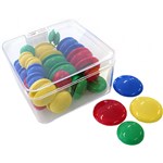 VISIONCHART MAGNETIC BUTTONS ASSORTED PACK 48