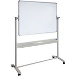 VISIONCHART MOBILE PORCELAIN MAGNETIC WHITEBOARD 1800 X 1200MM