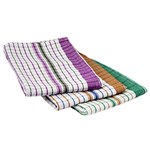CONNOISSEUR TEA TOWELS 500 X 700MM ASSORTED PACK 3