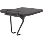 RAPIDLINE WIMBLEDON VISITORS CHAIR ADDITIONAL TABLET ARM BLACK