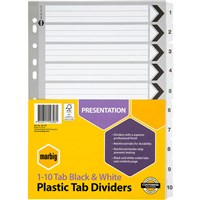 Black and White Dividers
