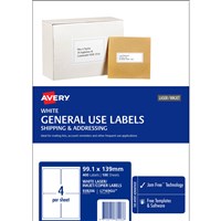 General Use White Labels