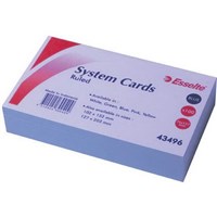 System Cards and Dividers