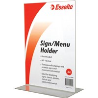 Sign Menu and Document Holders